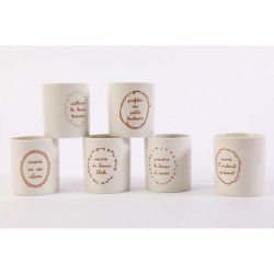 Boite 6 mini mugs