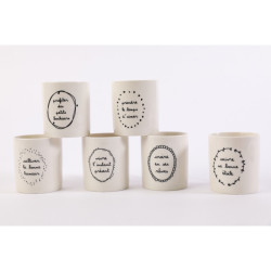 Boite de 6 mini mugs